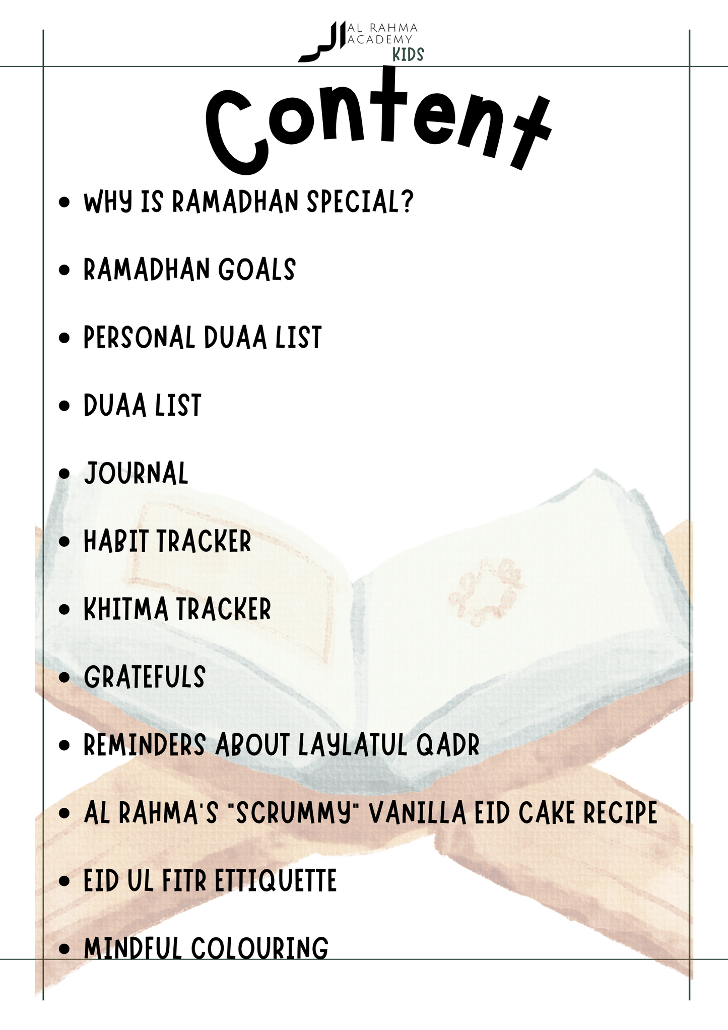 Ramadhan Workbook